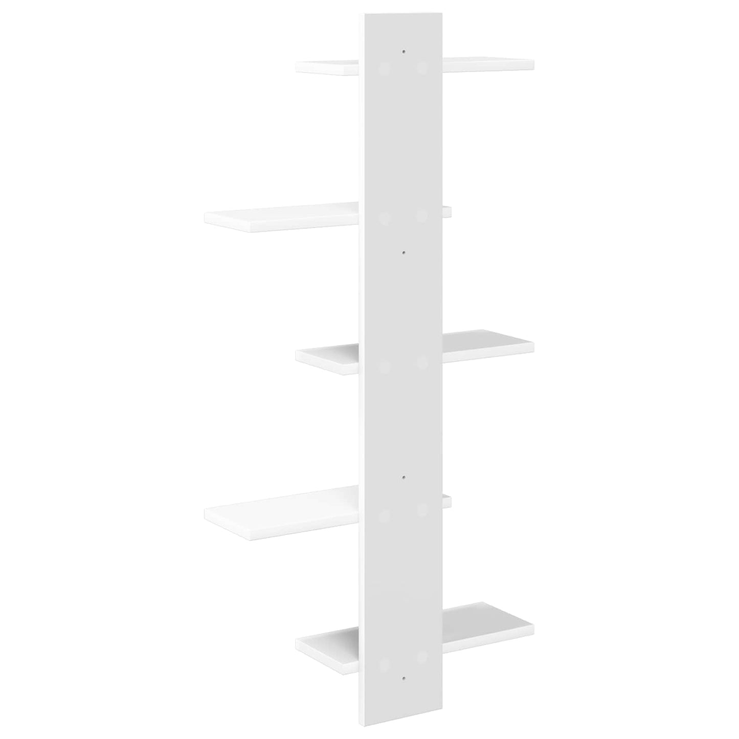 Mensola a muro flottante Bianco 48,5 x 15 x 101 cm | homemem39