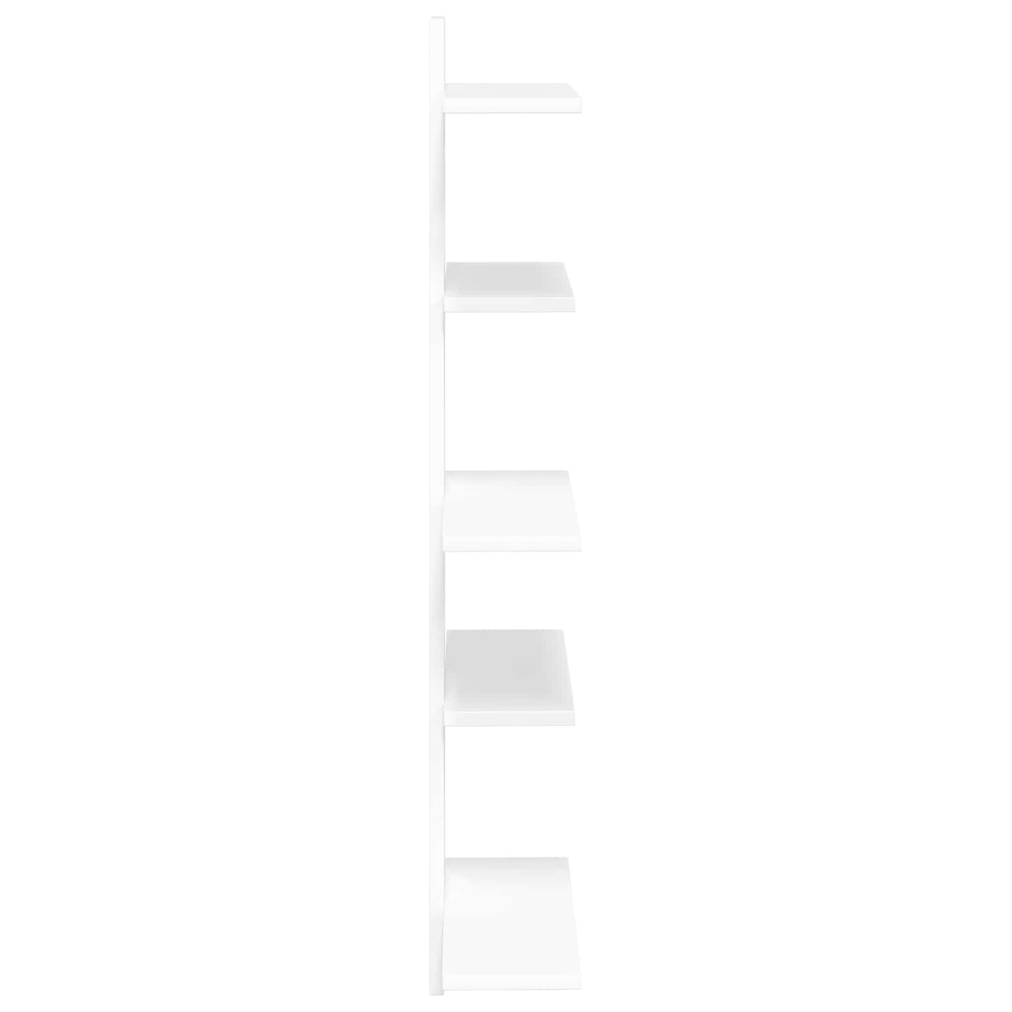 Mensola a muro flottante Bianco 48,5 x 15 x 101 cm | homemem39