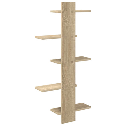 Mensola a muro flottante Rovere Sonoma 48,5 x 15 x 101 cm | homemem39