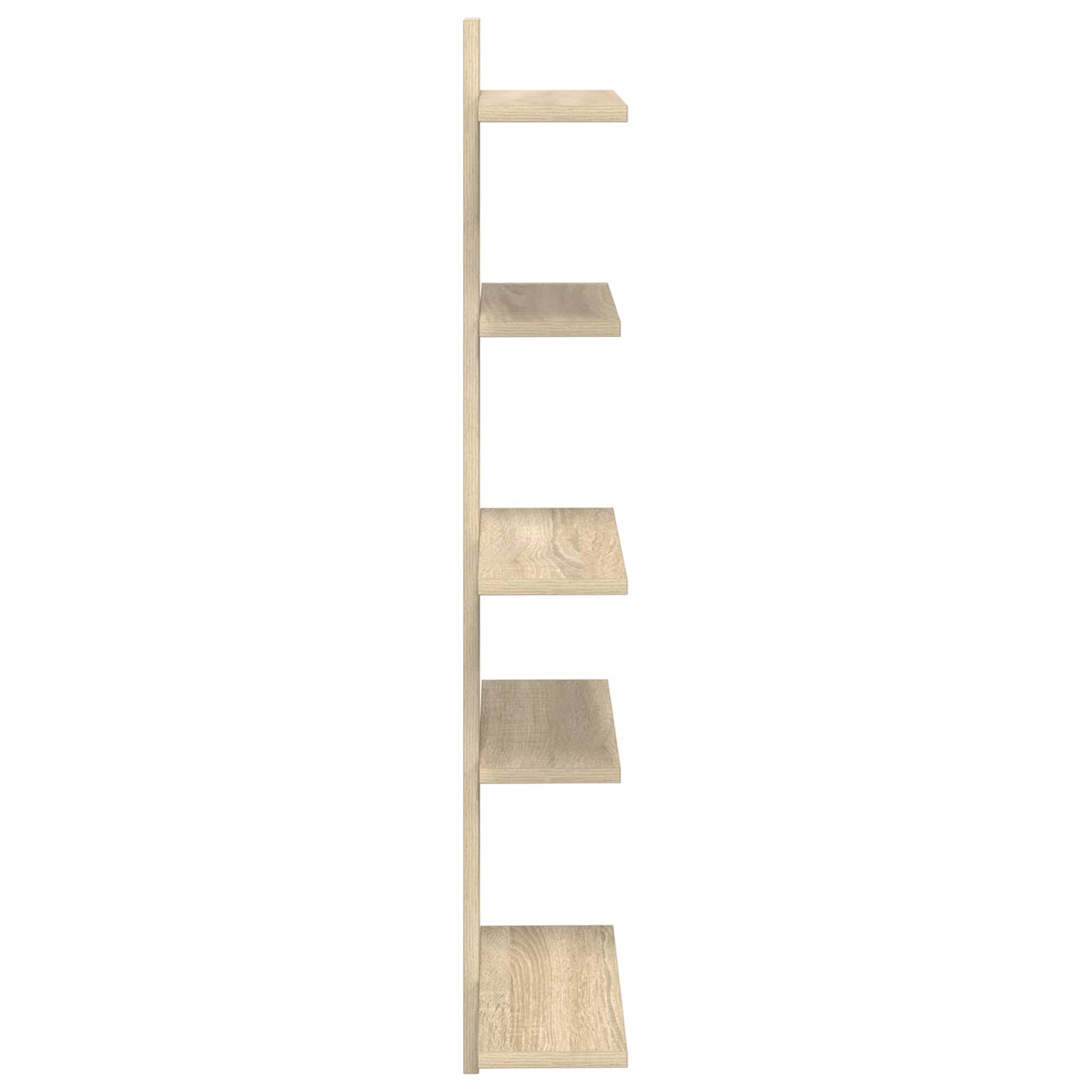 Mensola a muro flottante Rovere Sonoma 48,5 x 15 x 101 cm | homemem39
