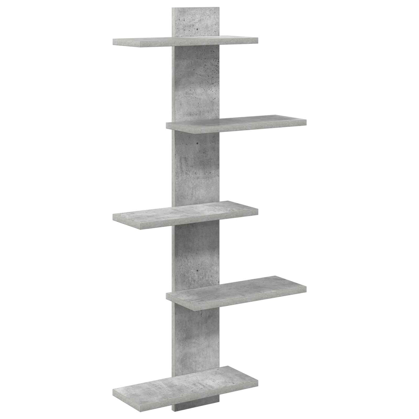 Mensola a muro flottante Grigio Cemento 48,5 x 15 x 101 cm | homemem39
