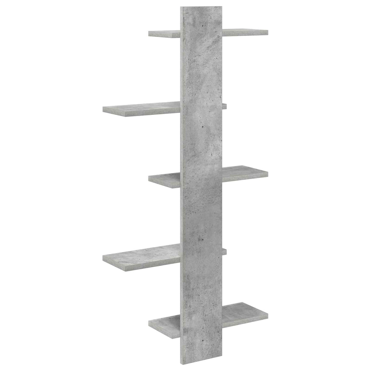 Mensola a muro flottante Grigio Cemento 48,5 x 15 x 101 cm | homemem39