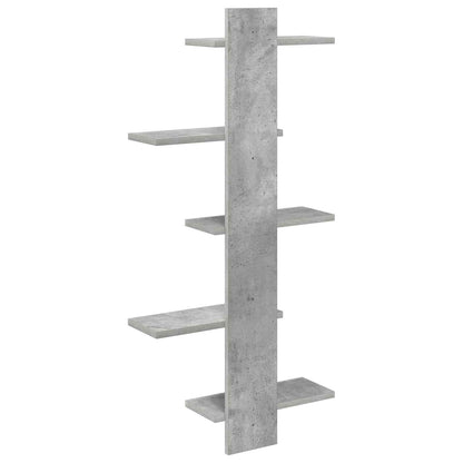 Mensola a muro flottante Grigio Cemento 48,5 x 15 x 101 cm | homemem39