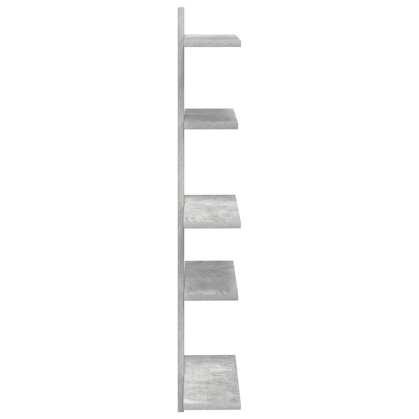 Mensola a muro flottante Grigio Cemento 48,5 x 15 x 101 cm | homemem39