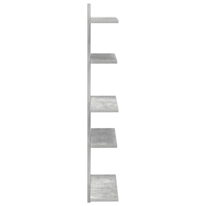 Mensola a muro flottante Grigio Cemento 48,5 x 15 x 101 cm | homemem39