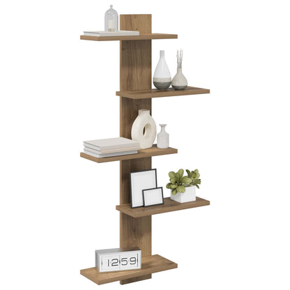 Mensola a muro flottante Rovere Artigianale 48,5 x 15 x 101 cm | homemem39