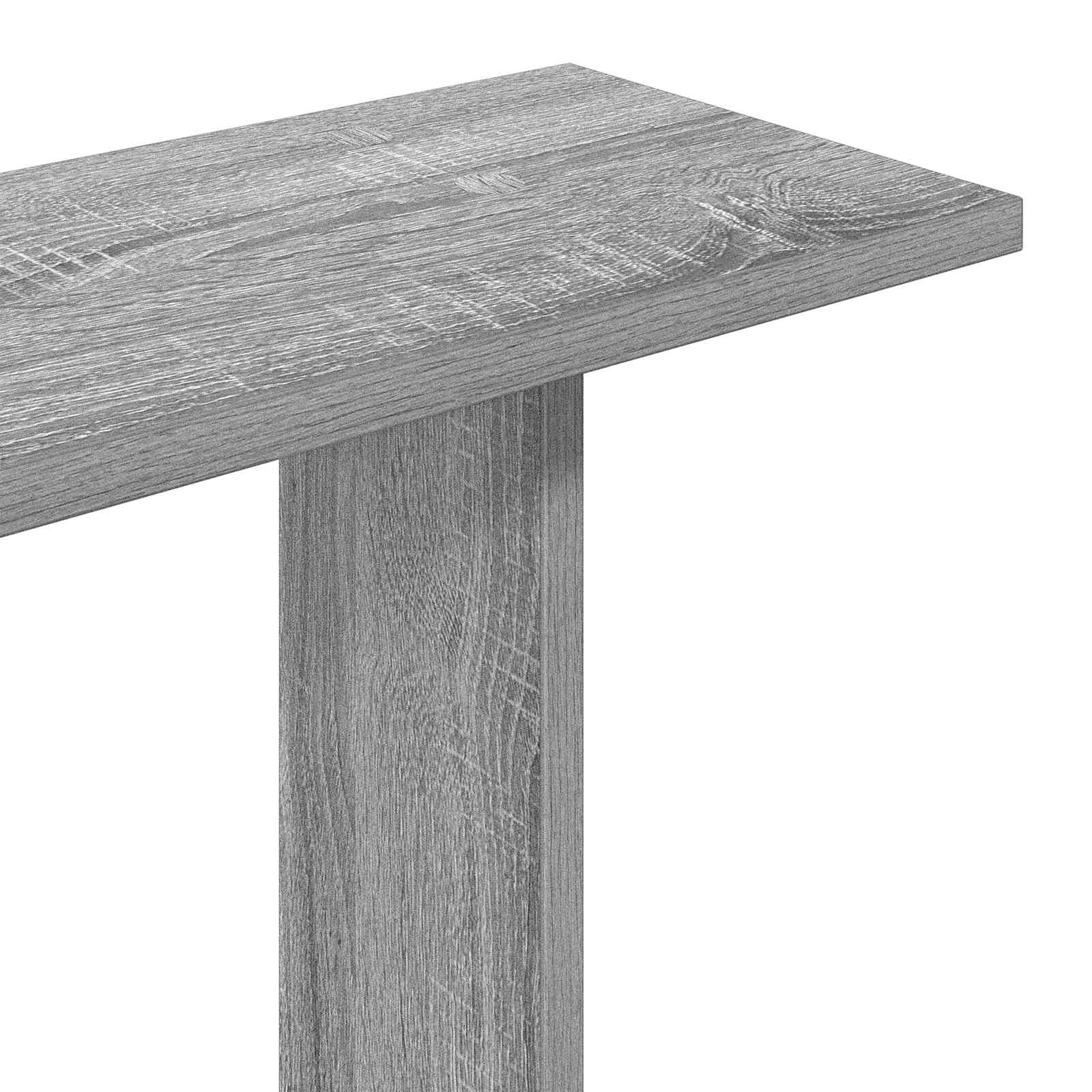 Scaffale da parete Sonoma grigio 67 x 67 x 87 cm | homemem39