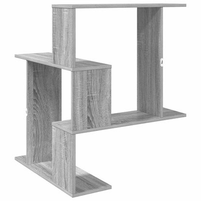 Scaffale da parete Sonoma grigio 67 x 67 x 87 cm | homemem39