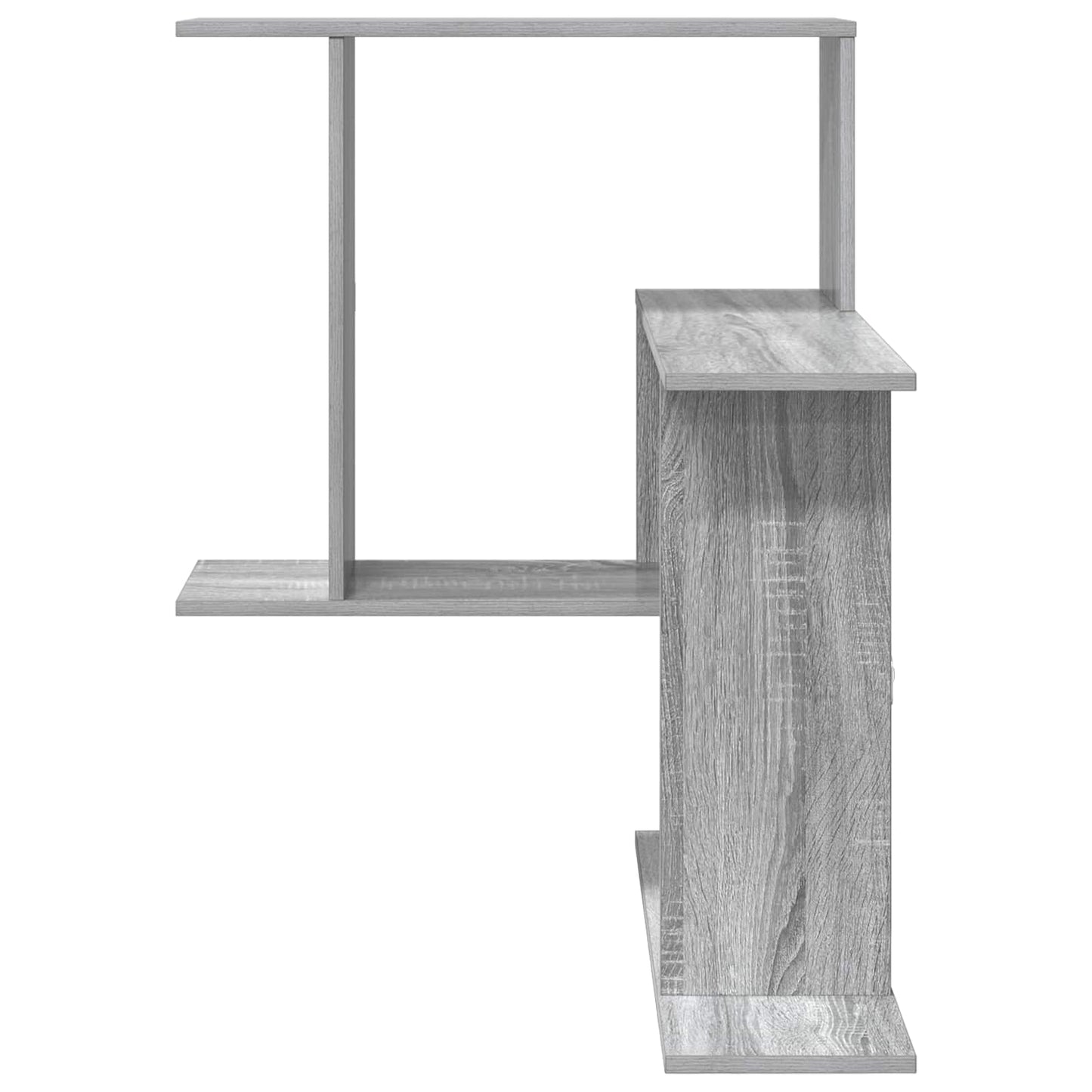 Scaffale da parete Sonoma grigio 67 x 67 x 87 cm | homemem39
