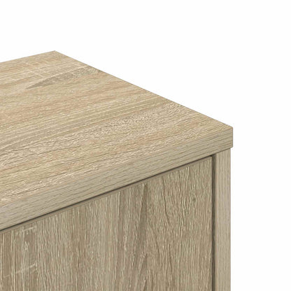 Mensola Angolare da Parete Rovere Sonoma 48 x 48 x 120 cm | homemem39