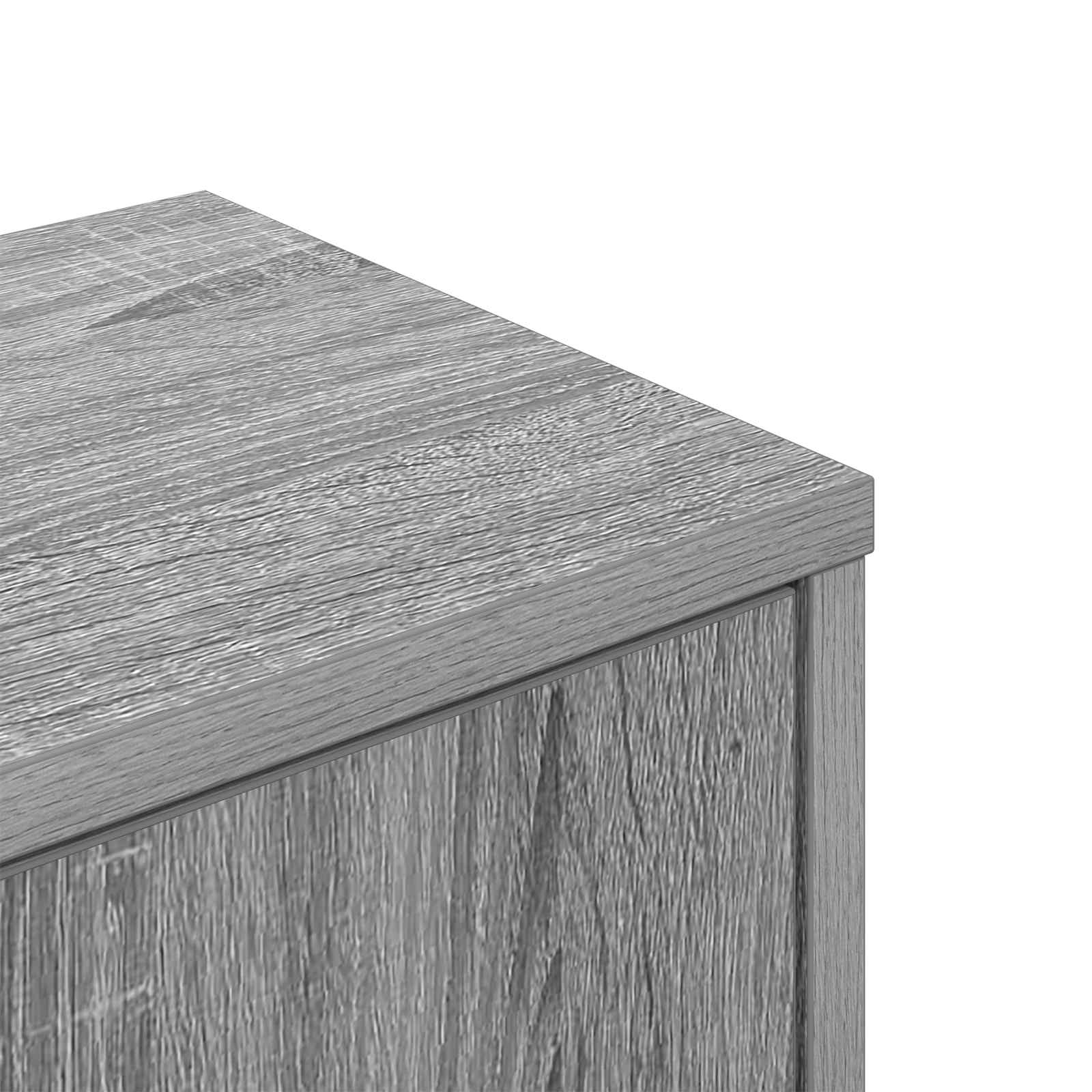 Mensola Angolare da Parete Sonoma grigio 48 x 48 x 120 cm | homemem39
