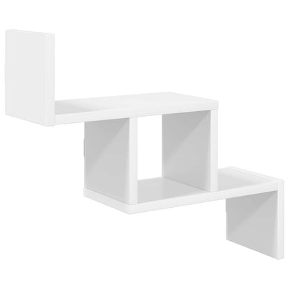 Scaffale da parete Bianco 48 x 15 x 42 cm Legno ingegnerizzato | homemem39