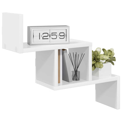 Scaffale da parete Bianco 48 x 15 x 42 cm Legno ingegnerizzato | homemem39