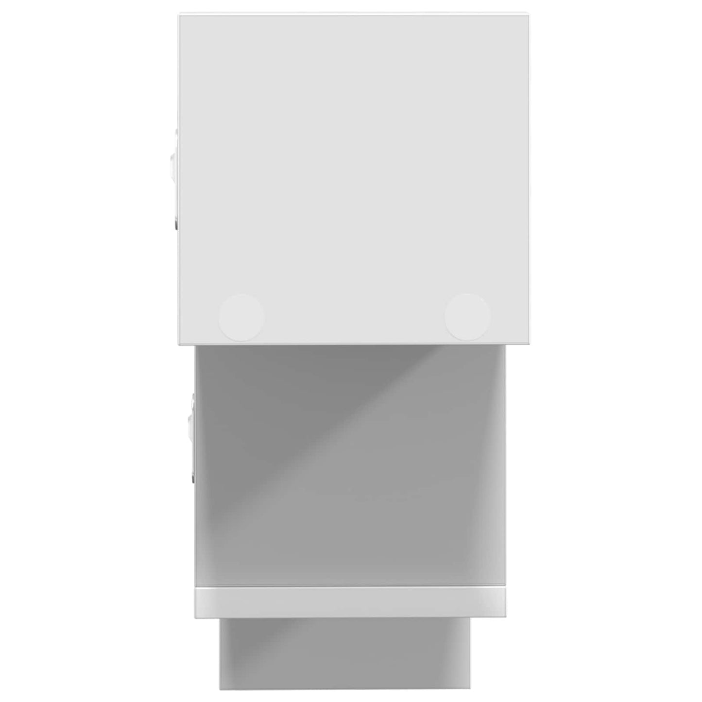 Scaffale da parete Bianco 48 x 15 x 42 cm Legno ingegnerizzato | homemem39