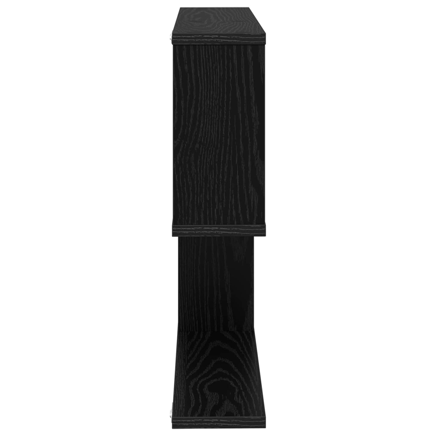Scaffale da parete Rovere Nero 60 x 12 x 50,5 cm | homemem39