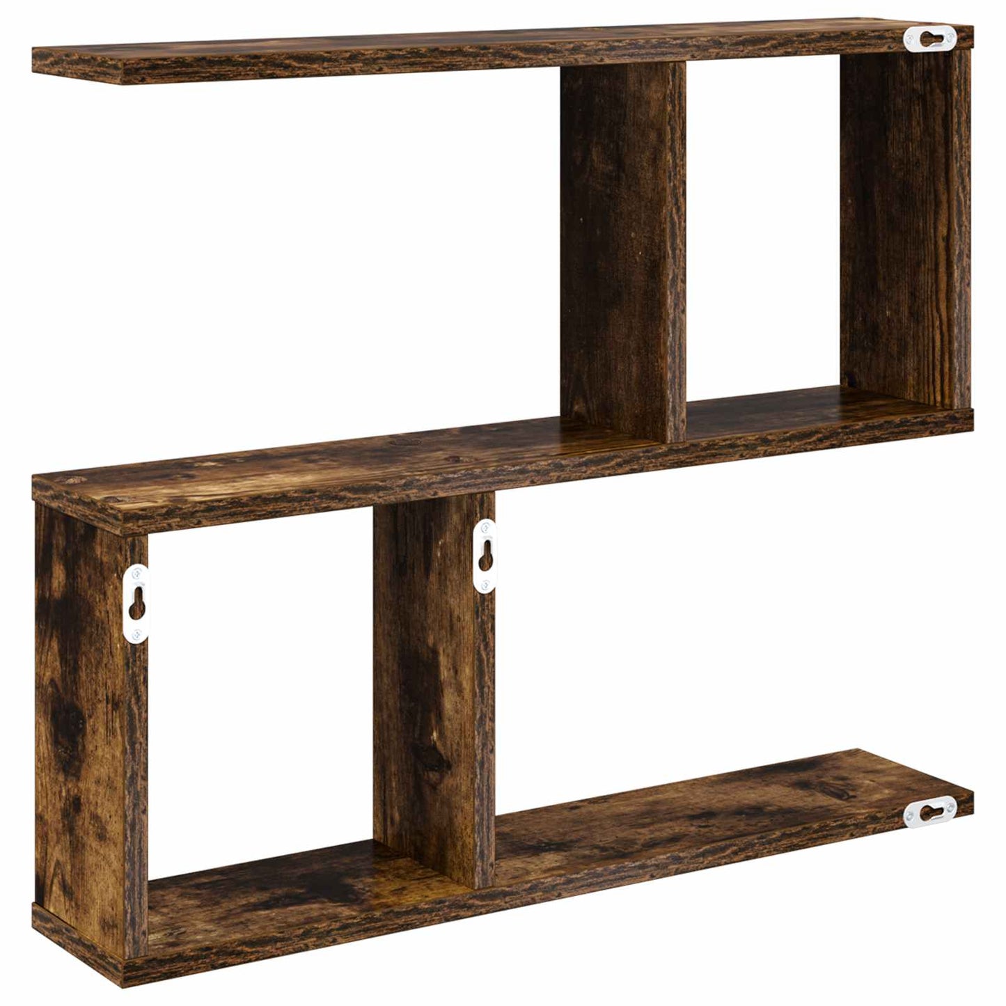 Scaffale da parete Rovere Fumo 60 x 12 x 50,5 cm | homemem39