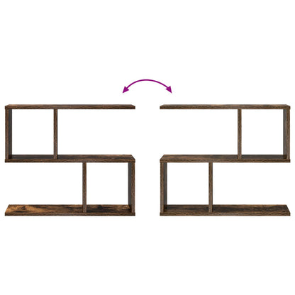 Scaffale da parete Rovere Fumo 60 x 12 x 50,5 cm | homemem39