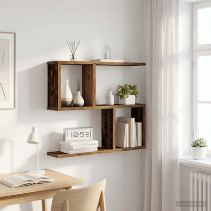 Scaffale da parete Legno antico 60 x 12 x 50,5 cm