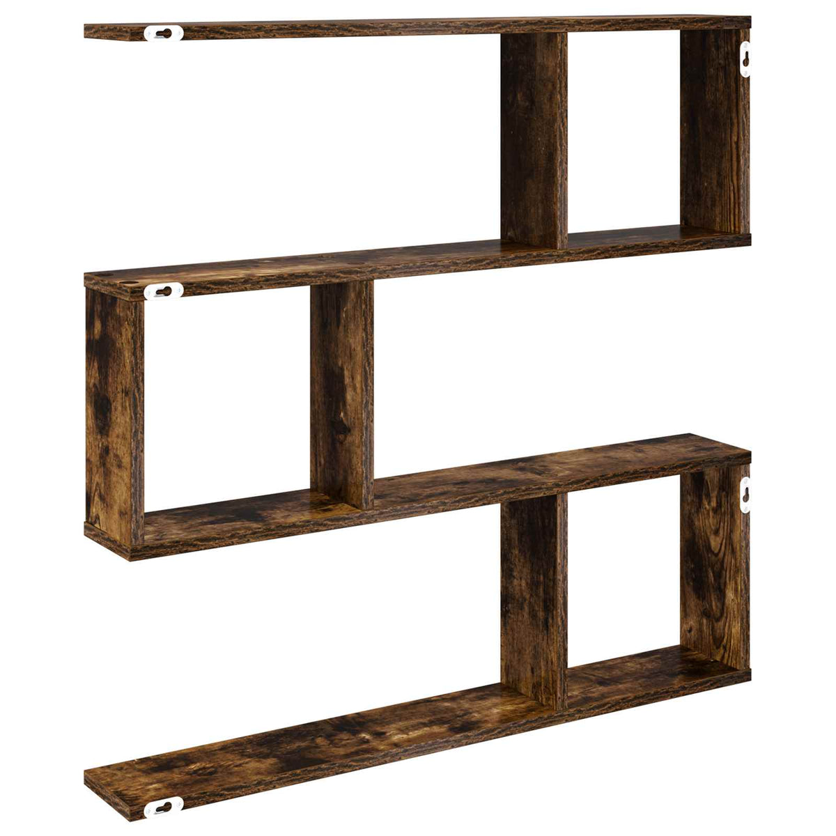 Scaffale da parete Rovere Fumo 80 x 12 x 79,5 cm | homemem39