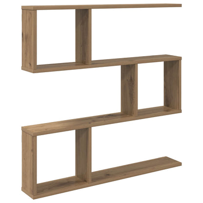 Scaffale da parete Rovere Artigianale 80 x 12 x 79,5 cm | homemem39