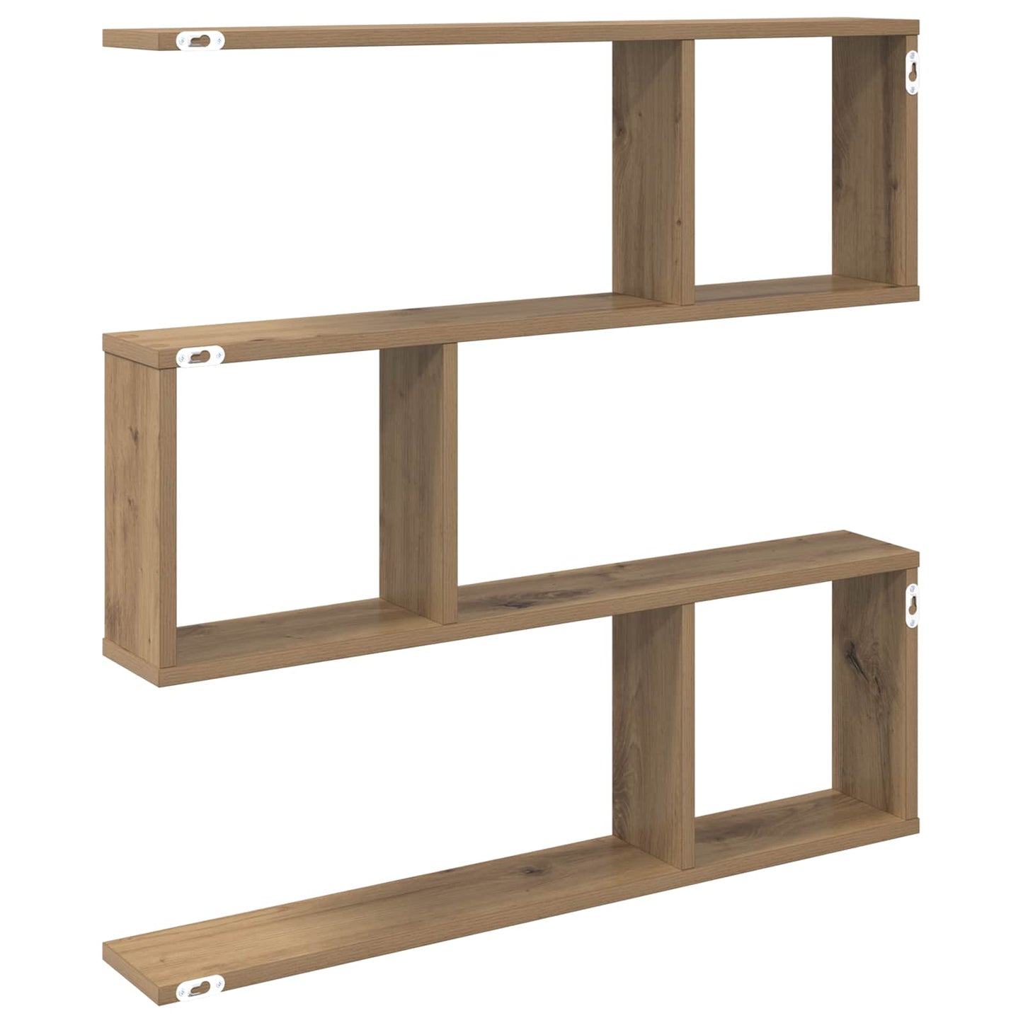 Scaffale da parete Rovere Artigianale 80 x 12 x 79,5 cm | homemem39