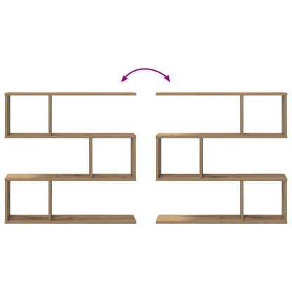 Scaffale da parete Rovere Artigianale 80 x 12 x 79,5 cm | homemem39