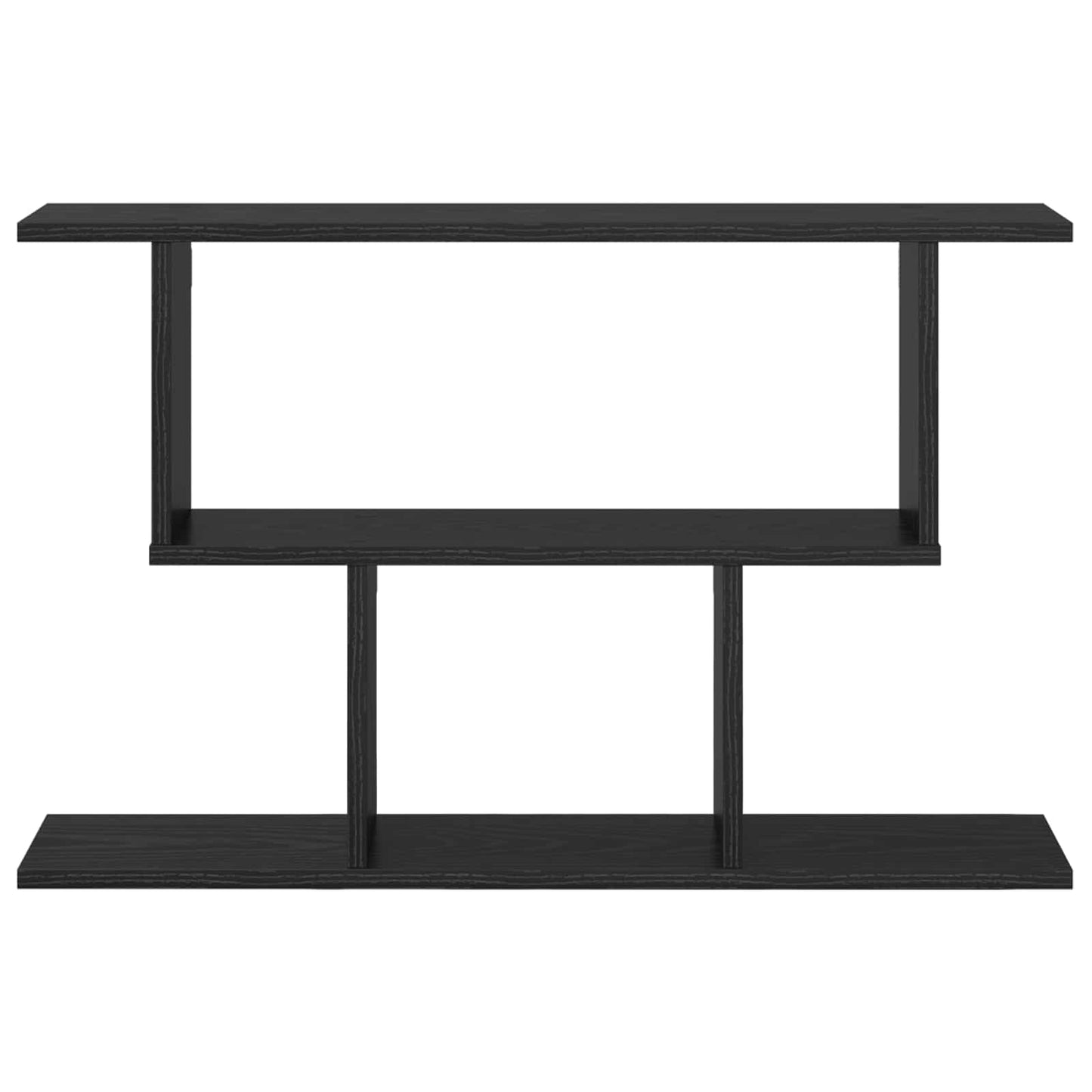 Scaffale da parete Rovere Nero 80 x 15 x 50,5 cm | homemem39