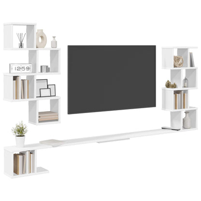 Mensola per TV da muro Bianco 160 x 15 x 94 cm | homemem39