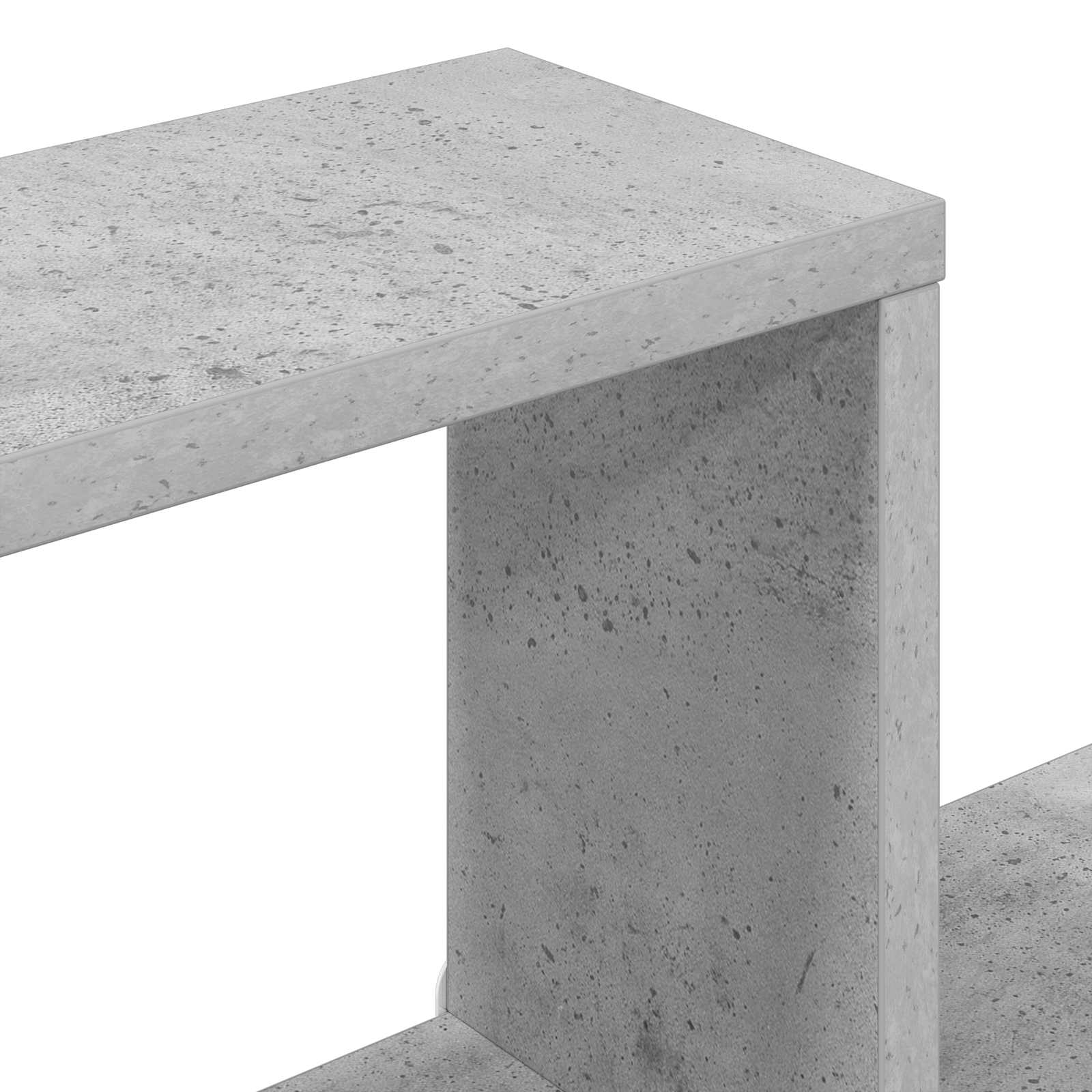 Mensola per TV da muro Grigio Cemento 160 x 15 x 94 cm | homemem39