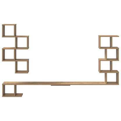 Mensola per TV da muro Rovere Artigianale 160 x 15 x 94 cm | homemem39