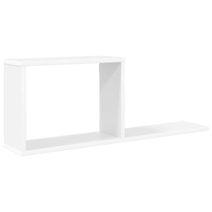 Scaffali flottanti Bianco 80 x 15 x 30 cm Legno ingegnerizzato