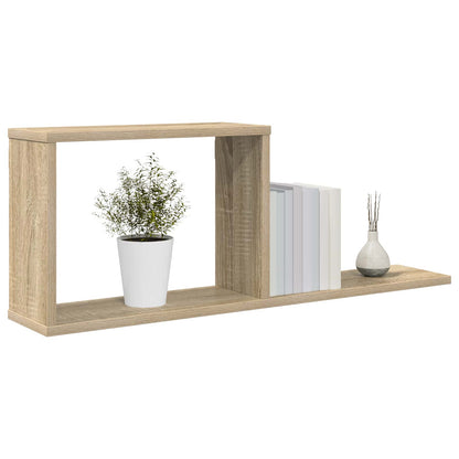 Scaffali flottanti Rovere Sonoma 80 x 15 x 30 cm