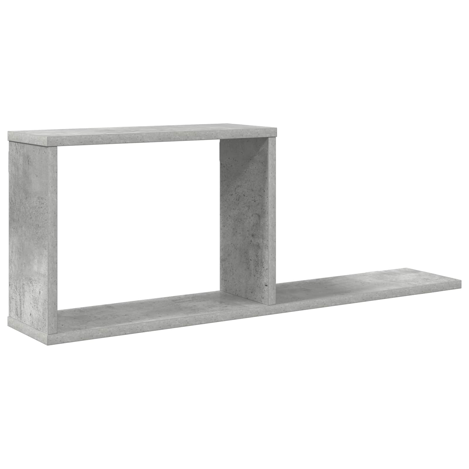 Scaffali flottanti Grigio Cemento 80 x 15 x 30 cm | homemem39