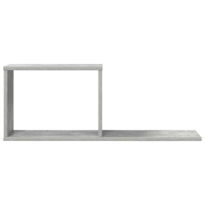 Scaffali flottanti Grigio Cemento 80 x 15 x 30 cm