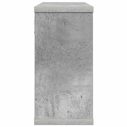 Scaffali flottanti Grigio Cemento 80 x 15 x 30 cm | homemem39