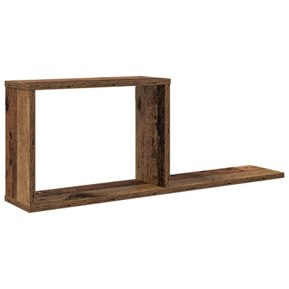 Scaffali flottanti Legno antico 80 x 15 x 30 cm | homemem39