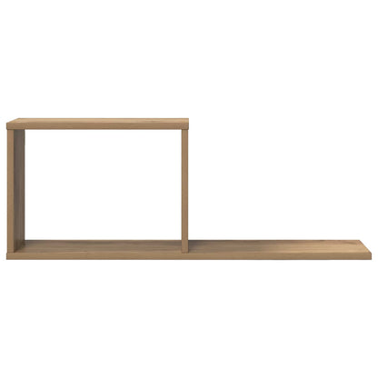 Scaffali flottanti 2 pcs Rovere Artigianale 80 x 15 x 30 cm | homemem39