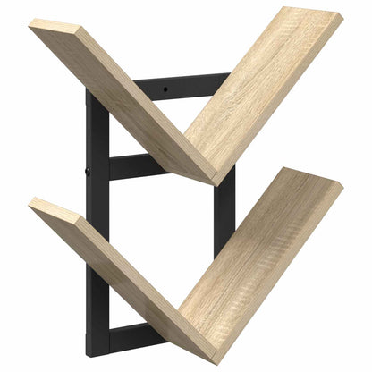 Mensola a muro flottante Rovere Sonoma 43 x 15 x 47 cm | homemem39