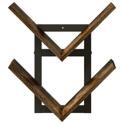 Mensola a muro flottante 2 pcs Rovere Fumo 43 x 15 x 47 cm | homemem39