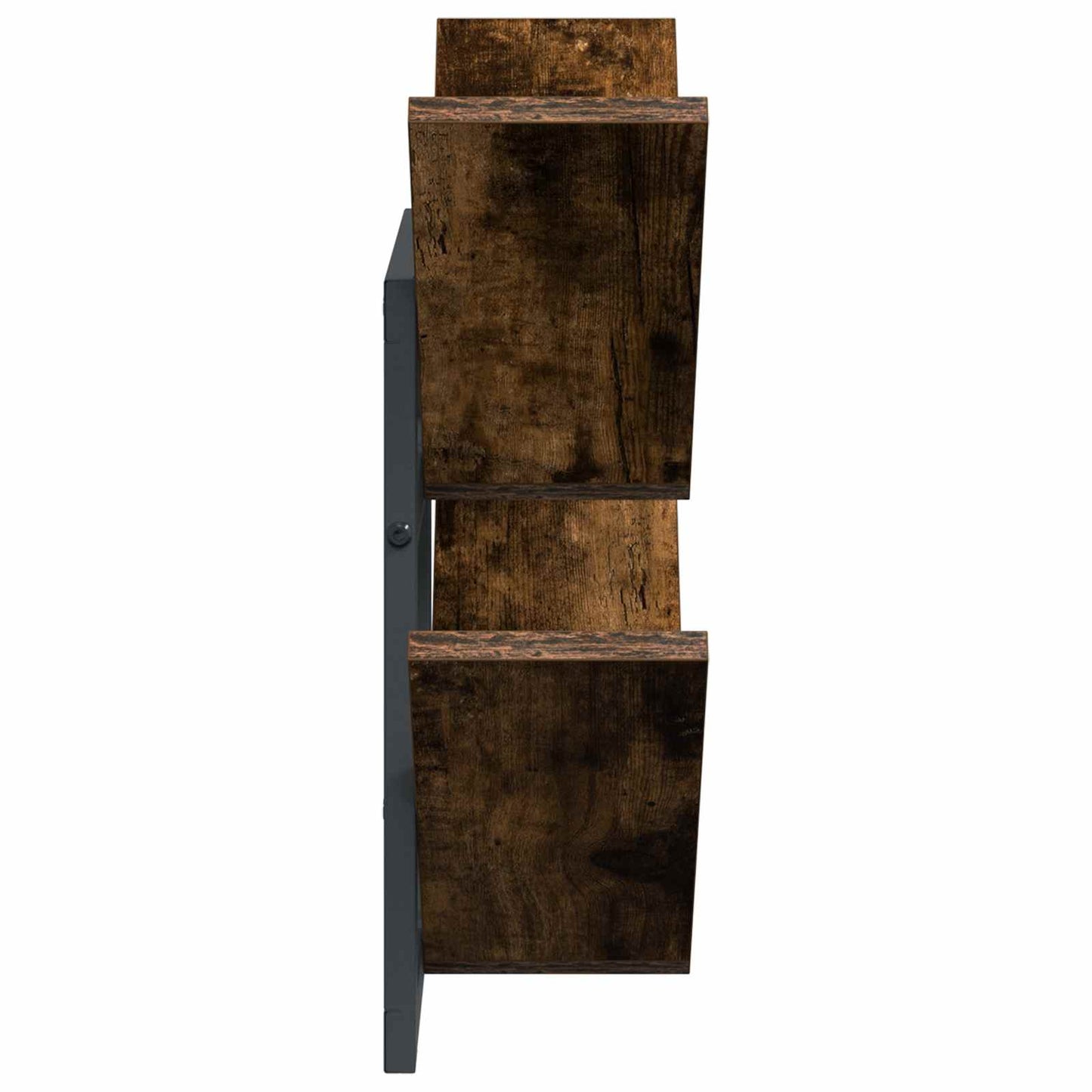 Mensola a muro flottante 2 pcs Rovere Fumo 43 x 15 x 47 cm | homemem39