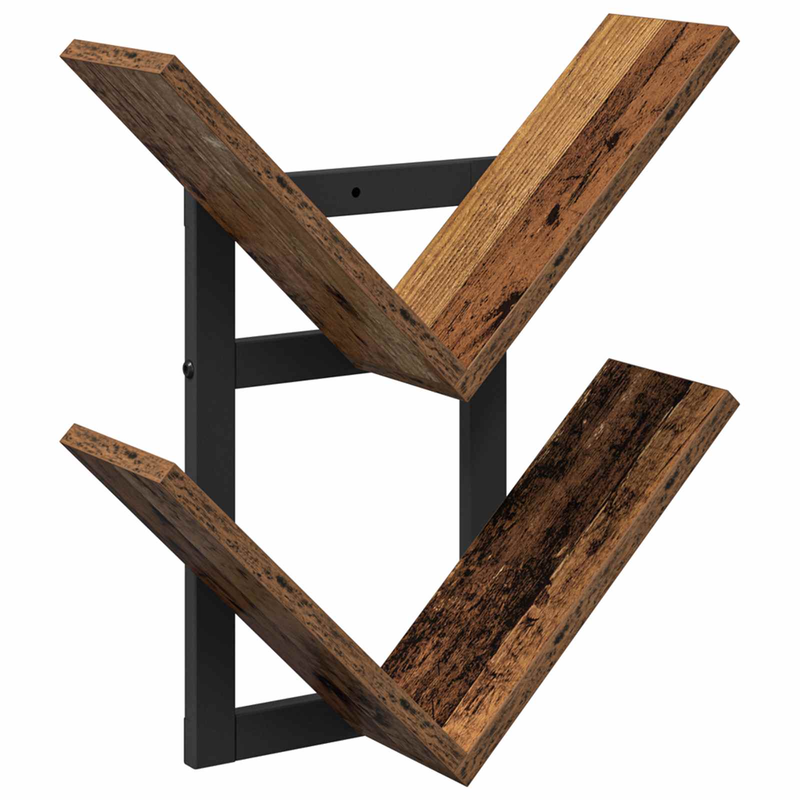 Mensola a muro flottante Legno antico 43 x 15 x 47 cm | homemem39
