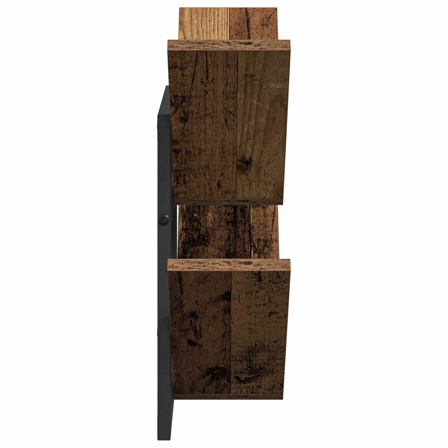 Mensola a muro flottante Legno antico 43 x 15 x 47 cm | homemem39