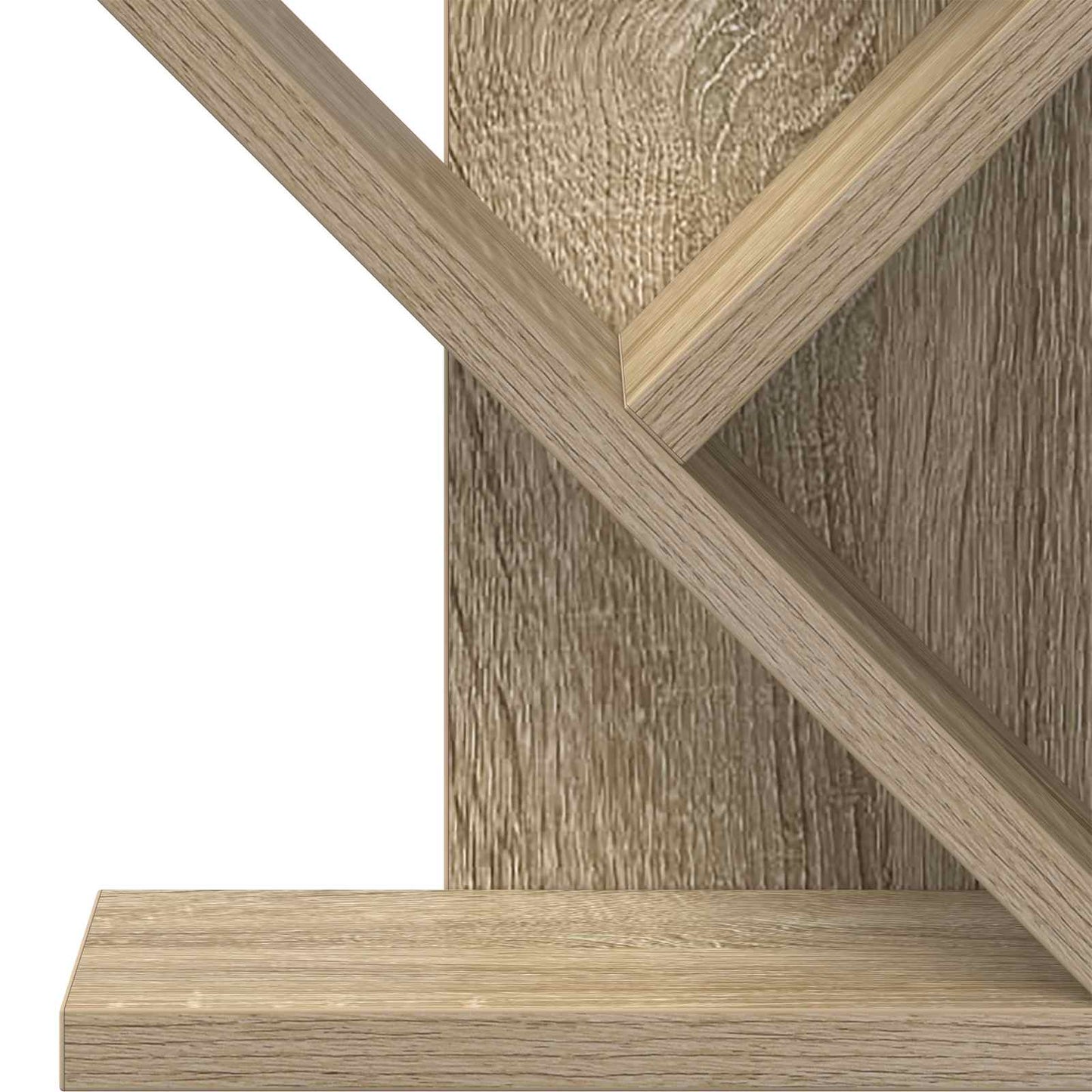 Scaffale per Libri a Forma di Albero 3 Strati 30 x 18 x 40 cm | homemem39