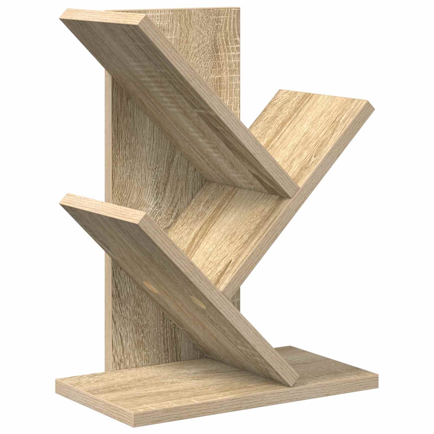 Scaffale per Libri a Forma di Albero 3 Strati 30 x 18 x 40 cm | homemem39