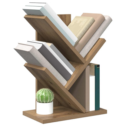 Scaffale per Libri a Forma di Albero 3 Strati 30 x 18 x 40 cm | homemem39