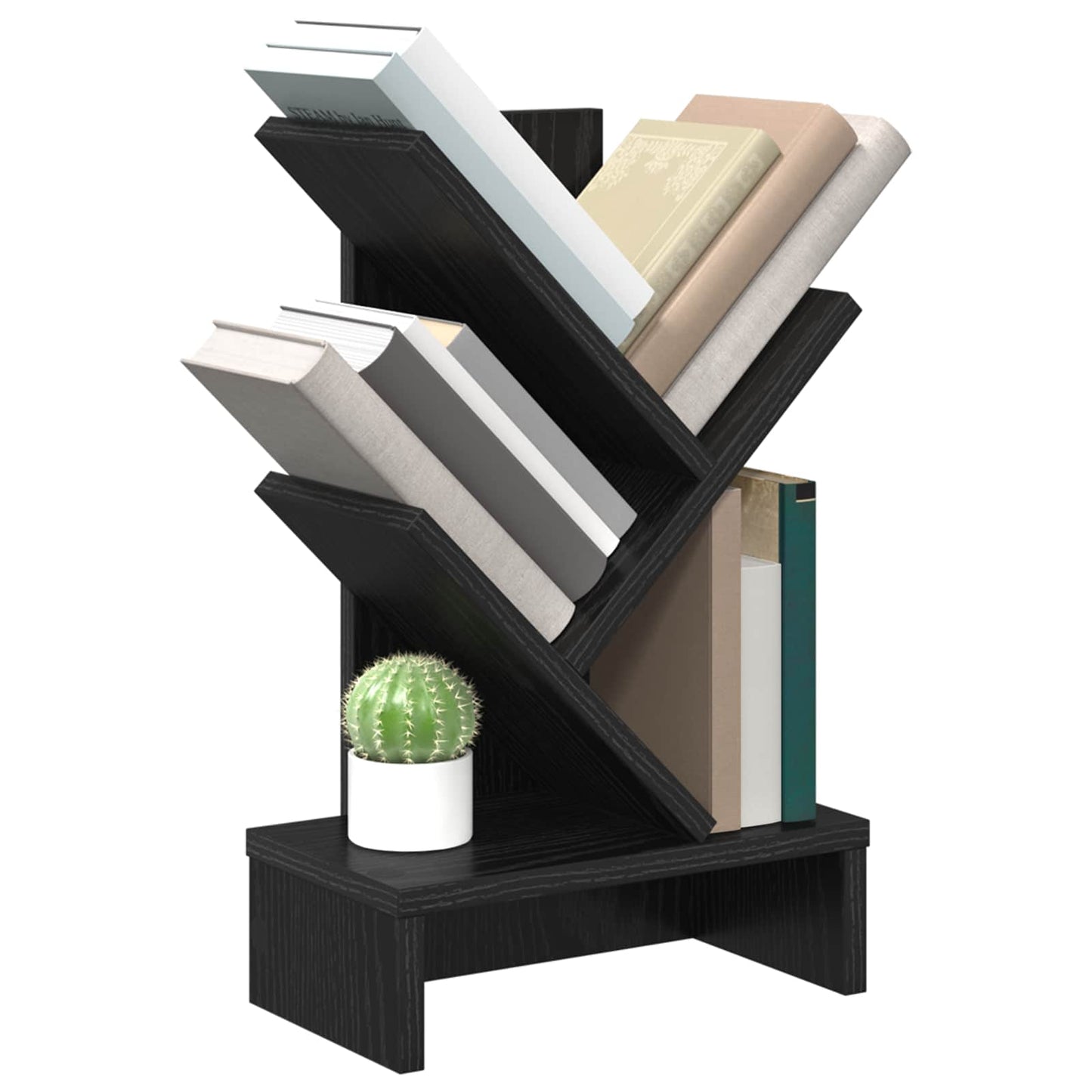 Scaffale per Libri a Forma di Albero 3 Strati 30 x 18 x 48 cm | homemem39