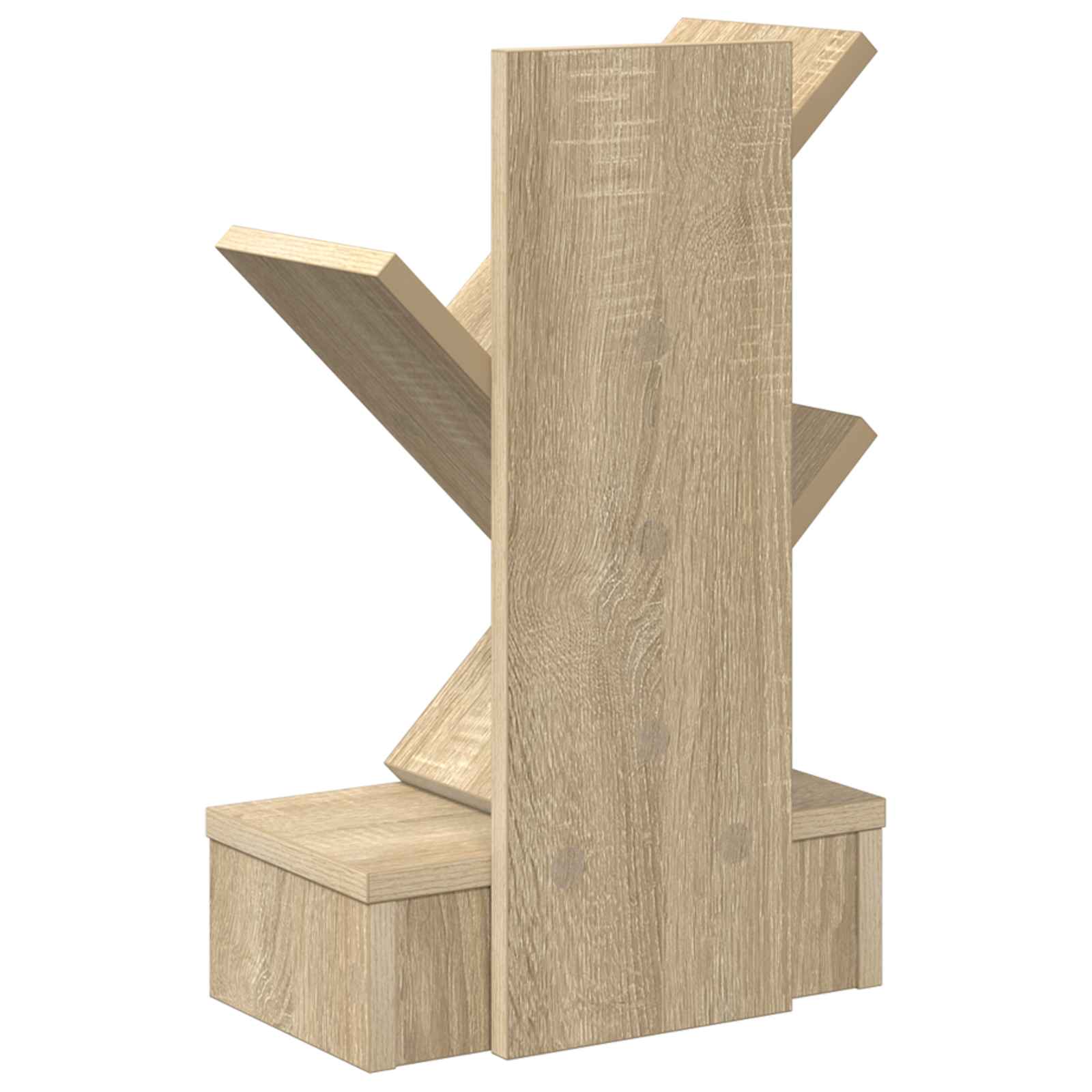 Scaffale per Libri a Forma di Albero 3 Strati 30 x 18 x 48 cm | homemem39