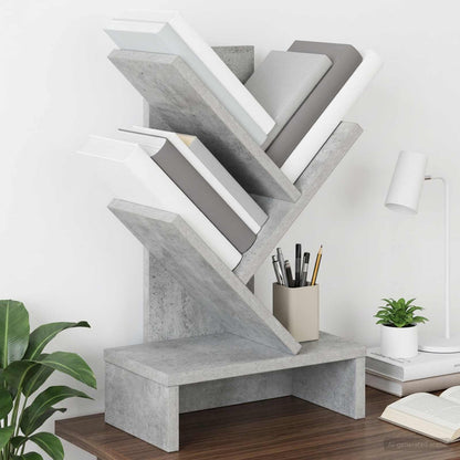 Scaffale per Libri a Forma di Albero 3 Strati 30 x 18 x 48 cm | homemem39
