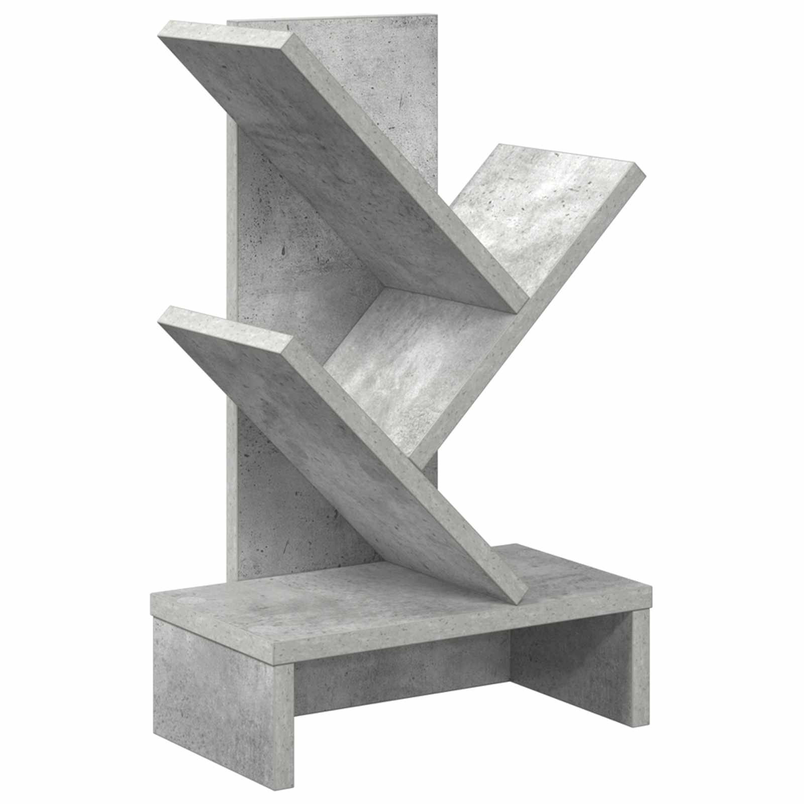 Scaffale per Libri a Forma di Albero 3 Strati 30 x 18 x 48 cm | homemem39
