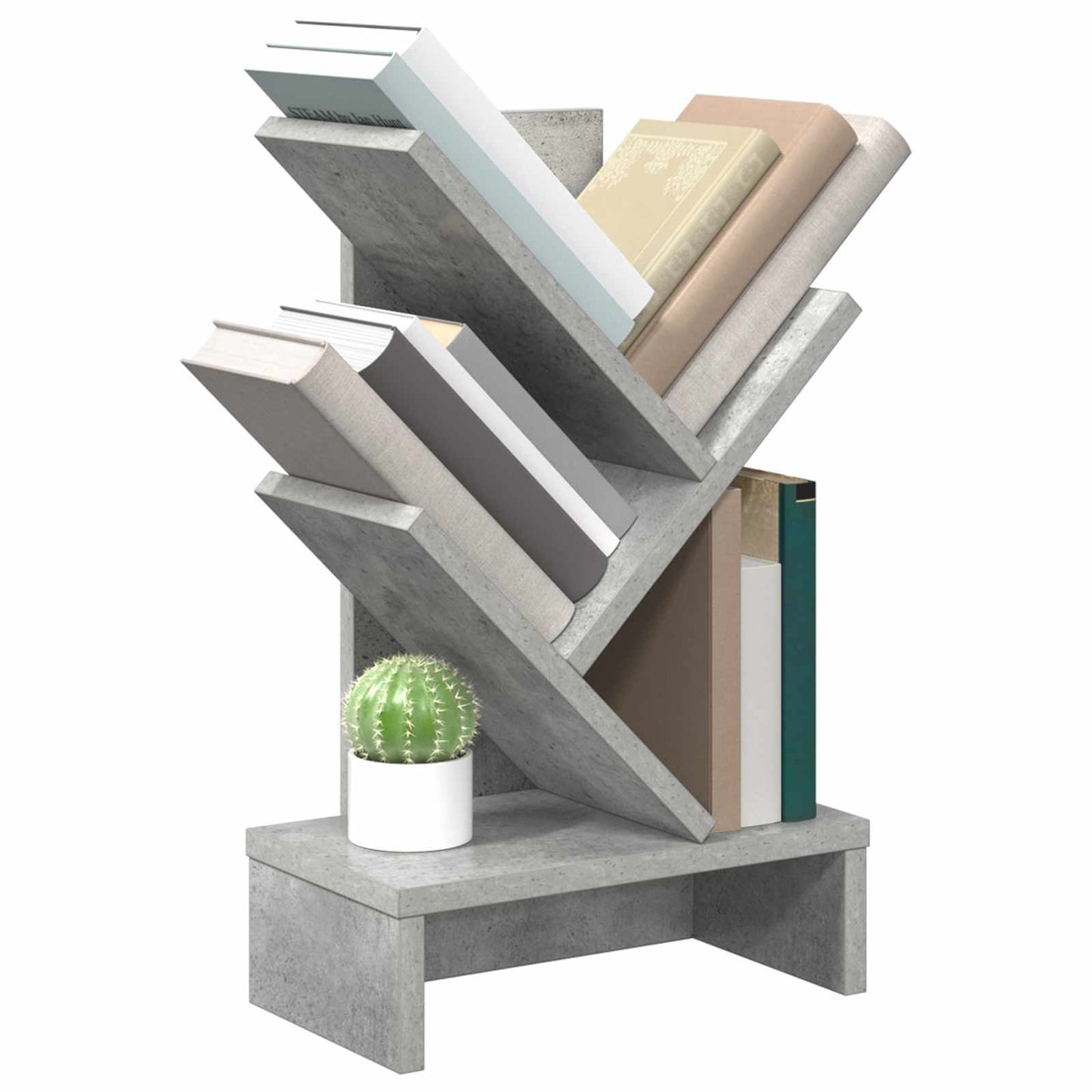 Scaffale per Libri a Forma di Albero 3 Strati 30 x 18 x 48 cm | homemem39